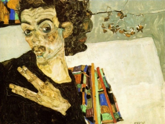 schiele-portrait-black-vase